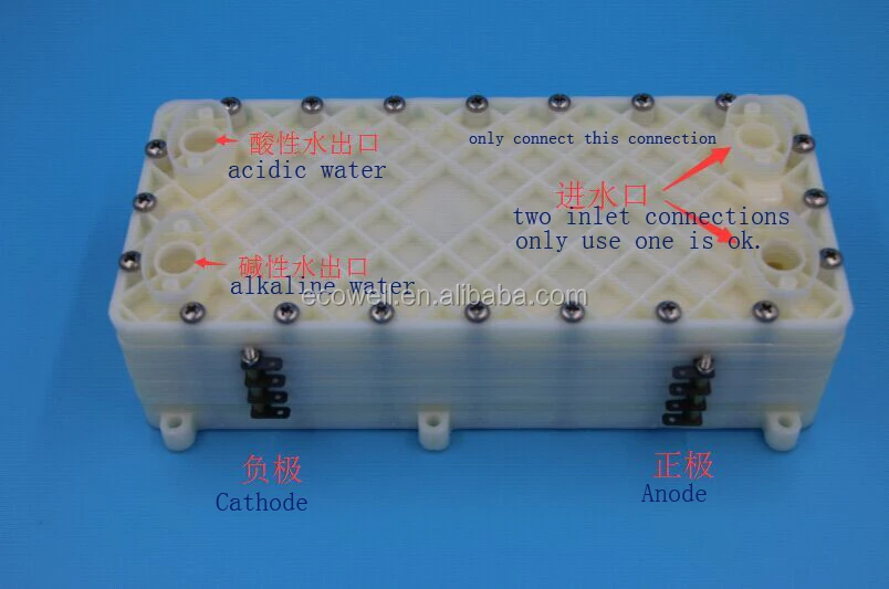8 Plates Titanium Platinum Coated Ionization Chamber / Electrolysis ...
