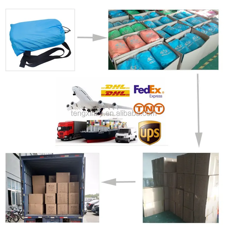 2018 amazon top seller wekapo inflatable lounger outdoor camping lazy air lounger sleeping bags