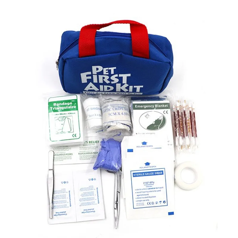 Cute Pet Essential First Aid Medical Kit For Dog/cat Owner With Good