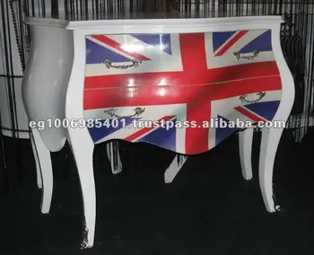 Union Jack Commode French Antique Furniture Reproductions Cabinets