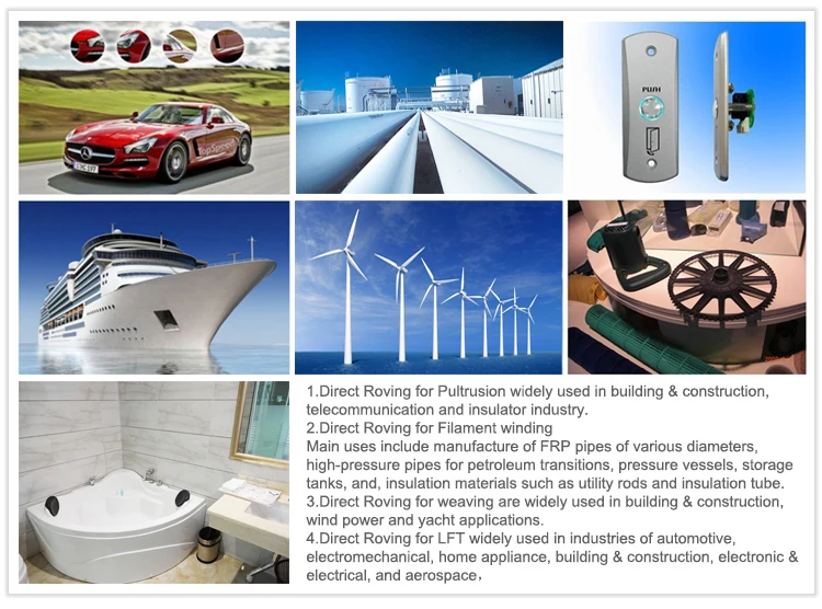 Fiberglass Direct Roving-Application