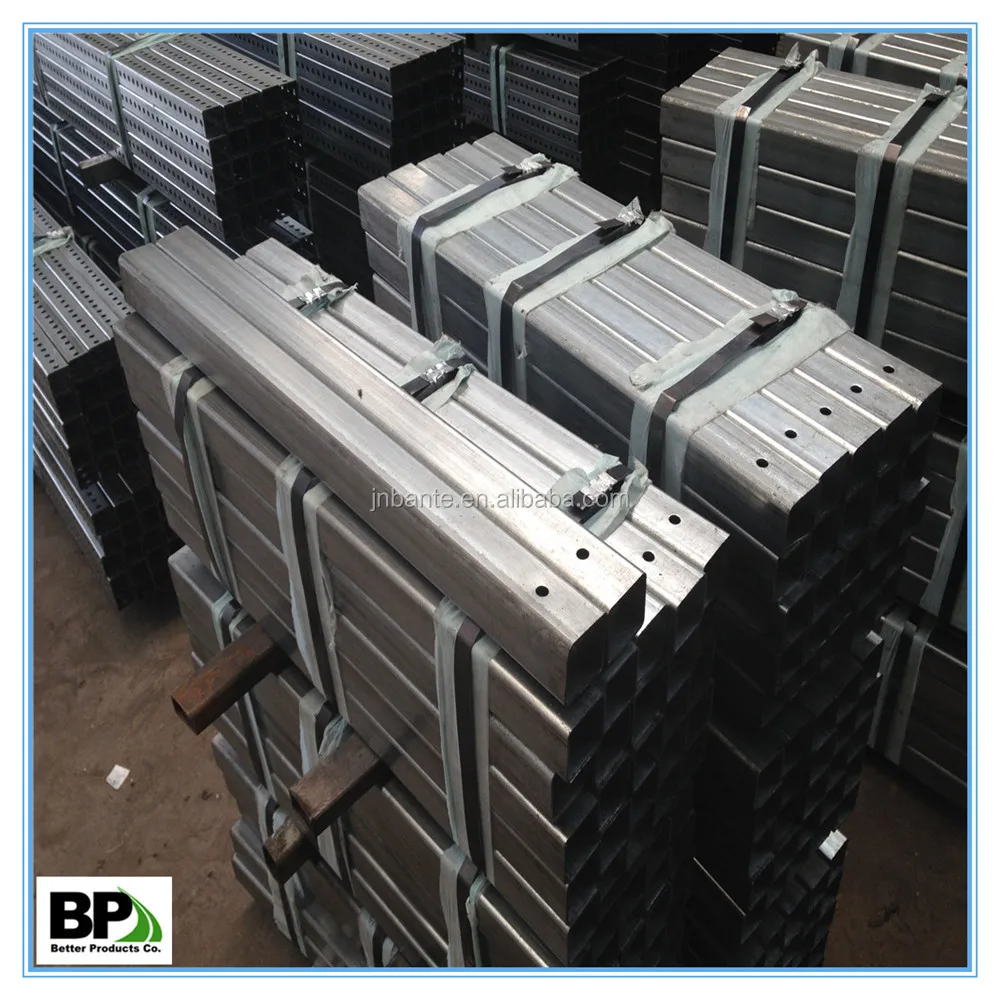 Galvanized Steel Telespar Perforated Square Tubing Buy Telescopic