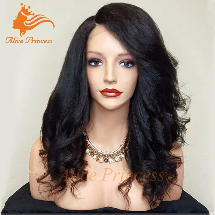 7a Italian Yaki Body Wave Glueless Aliexpress Hair Full Lace Human