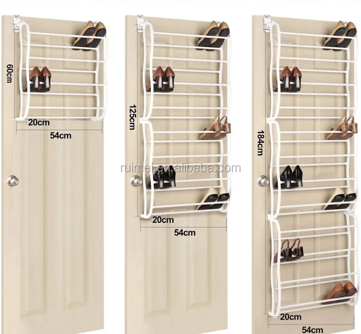 Colgante De Pared De Metal Compacto Zapato Rack - Buy Zapatero Compacto