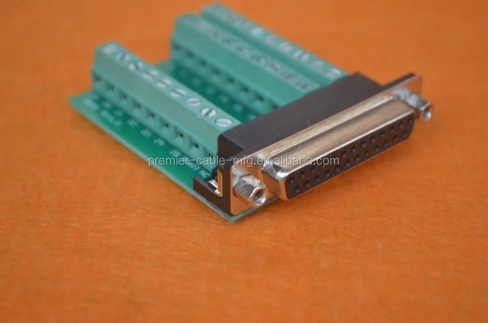 DB9 Female Signals Breakout Board Serial Port Header 180