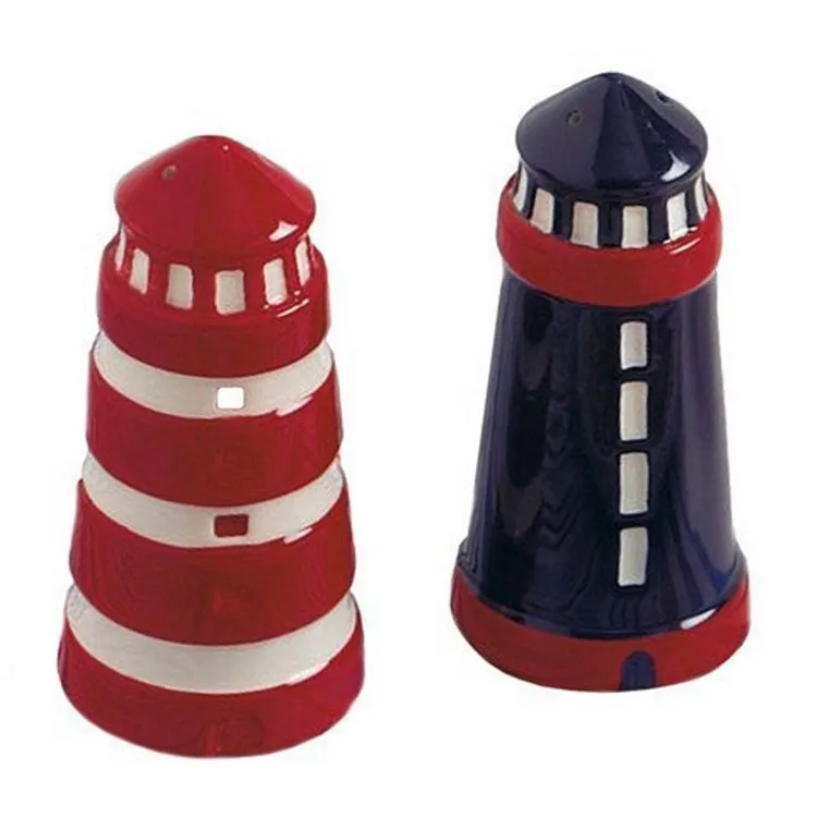 lighthouse salt and pepper shakers