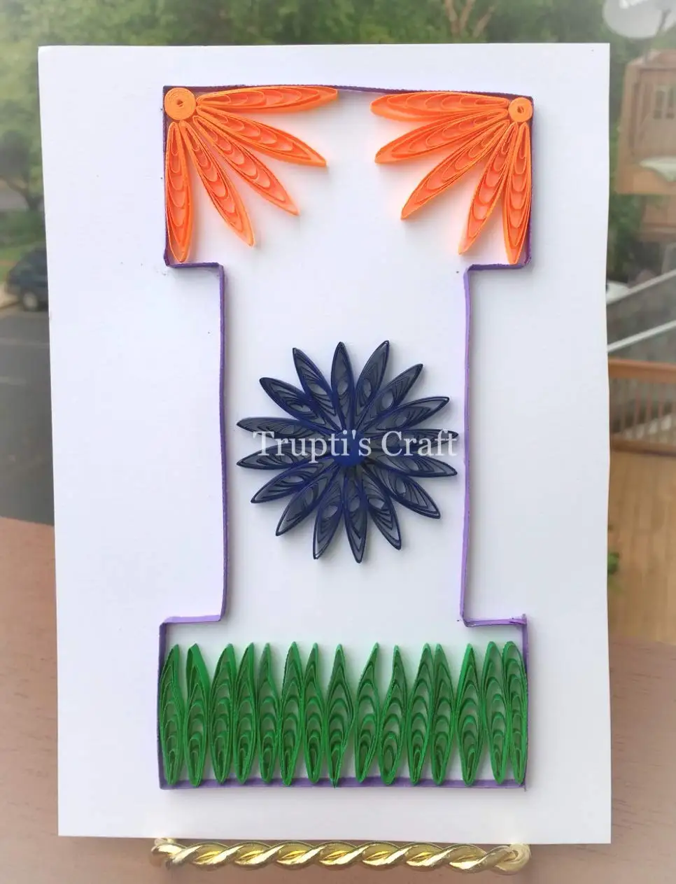 Frame Paper Quilling Wall Design