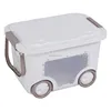 Rolling Cart Mobile Chest Organizer Tool Box Wheeled Storage Trunk