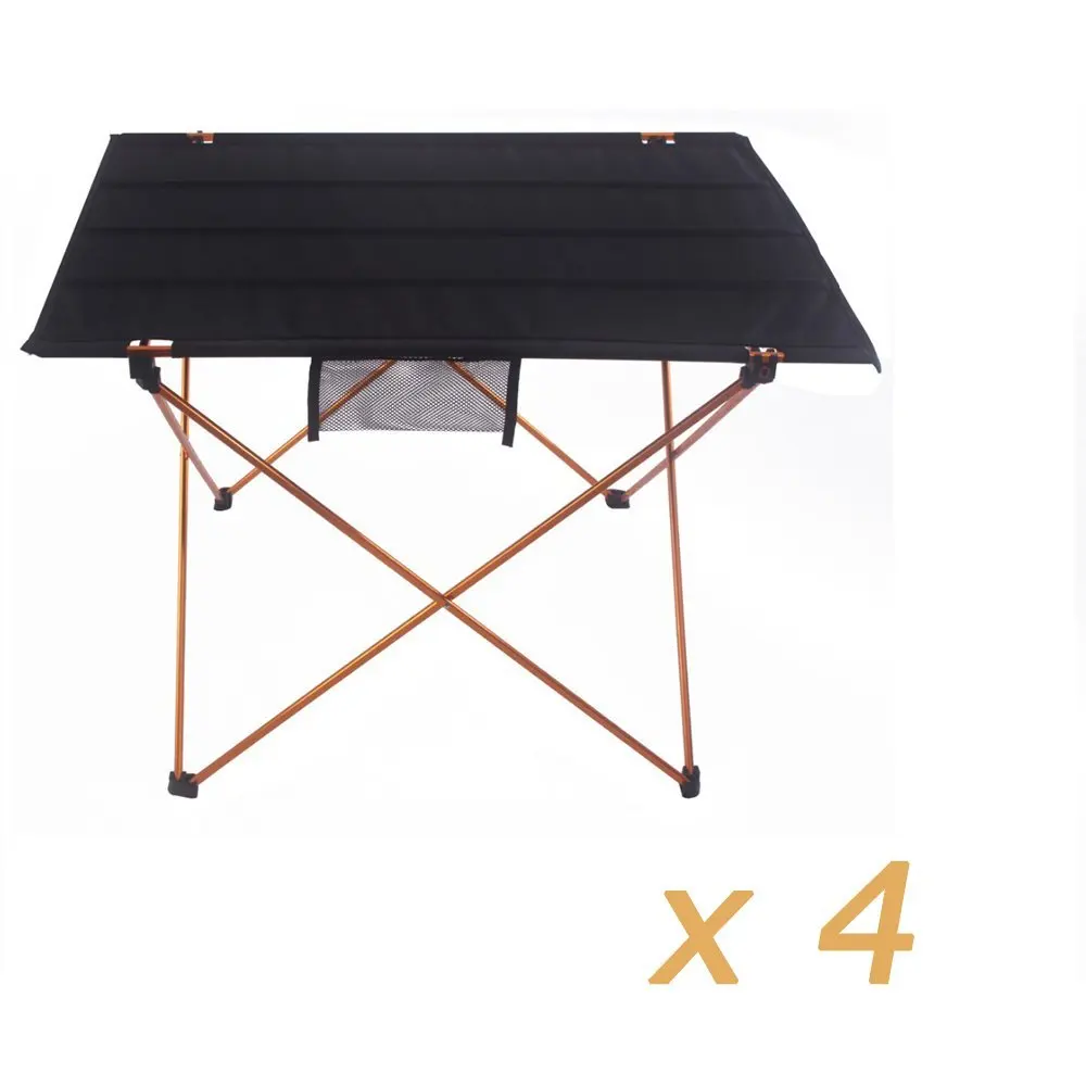 XD-201-GO wholesale Zero profit selling Aluminium Alloy Portable Folding Table Foldable Picnic Desk for Outdoor Camping