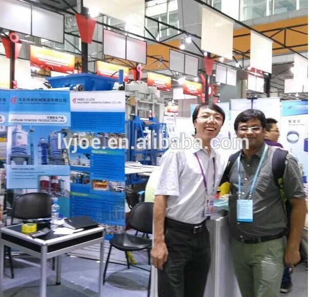 building material gypsum board /sheetrock making machine/manufacturing plant