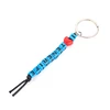 Manufacturer new custom logo Chinese wholesale letter natural breads custom keychain