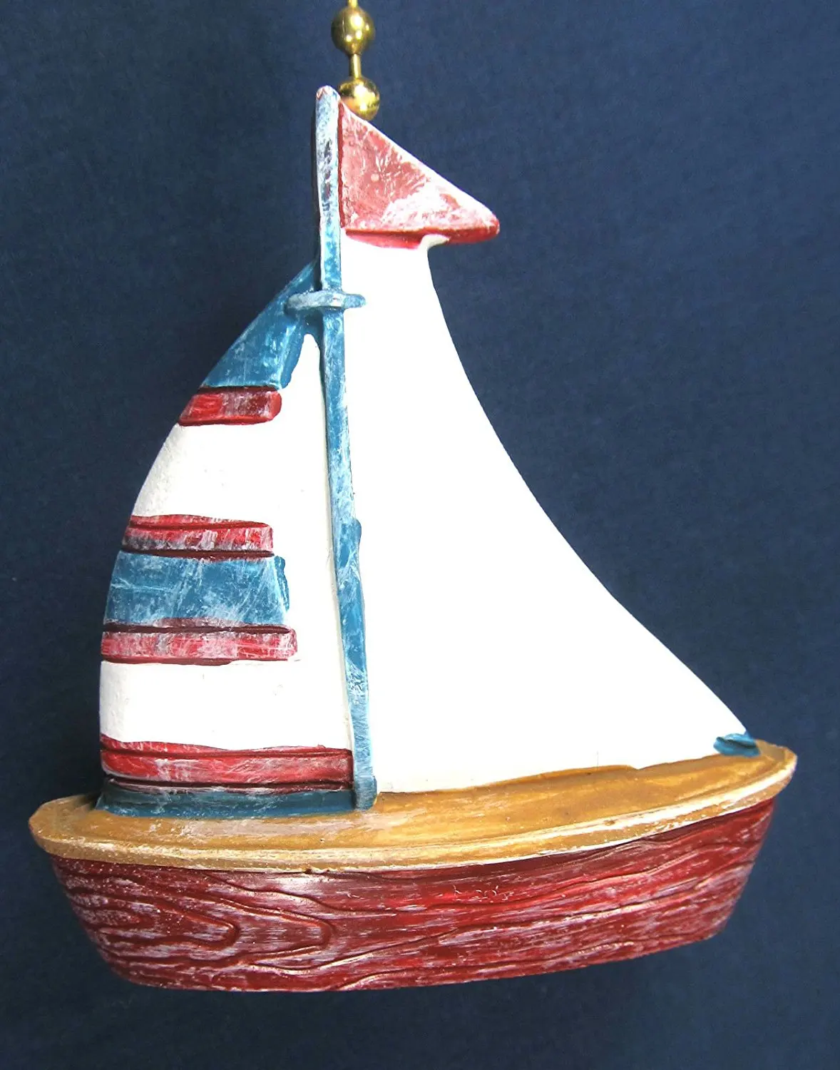 Buy Usa Warehouse Sail Boat Ceiling Fan Or Light Pull Wildlife