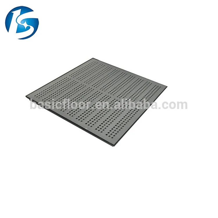 perforated raised floor