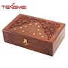 Classical curved floral wood storage box, Storage Box Organizer Multipurpose