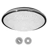 Best selling Indoor lighting current trend led flush light polished chrome cct adjustable