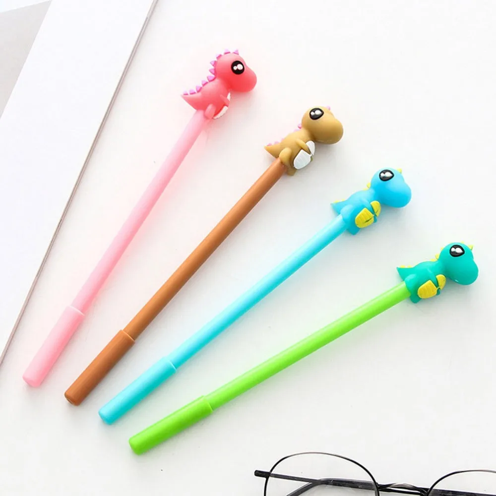 Sunny Day Cactus Pens Cute Colorful Gel Pen Kawaii Cartoon Succulents