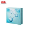 Unique Lid And Base Neck Gift Makeup Packaging Wholesale Custom Flocking Plastic Insert Rigid Cardboard Cosmetic Paper Box