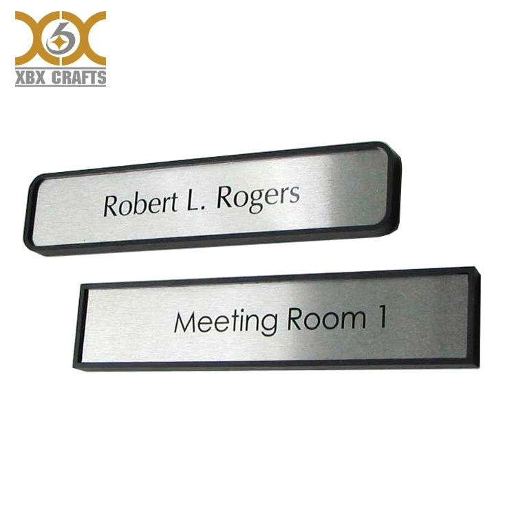 Brand Company Embossed Car Metal Name Plate And Logo Tags - Buy ...