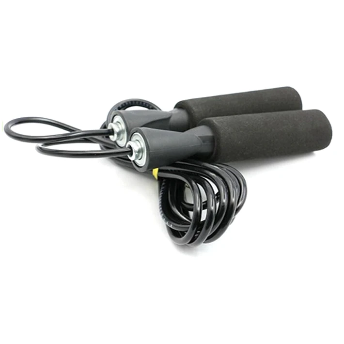 Black Pvc Jump Rope With Foam Handles Buy Jump Rope With Handle,Jump