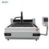 500w 1kw ss/cs/ms/aluminum/copper metal with Raycus laser source & precitec head fiber laser cutting machine