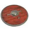 China Factory Safe Realistic Props Role Play Wooden Toy Viking Shield