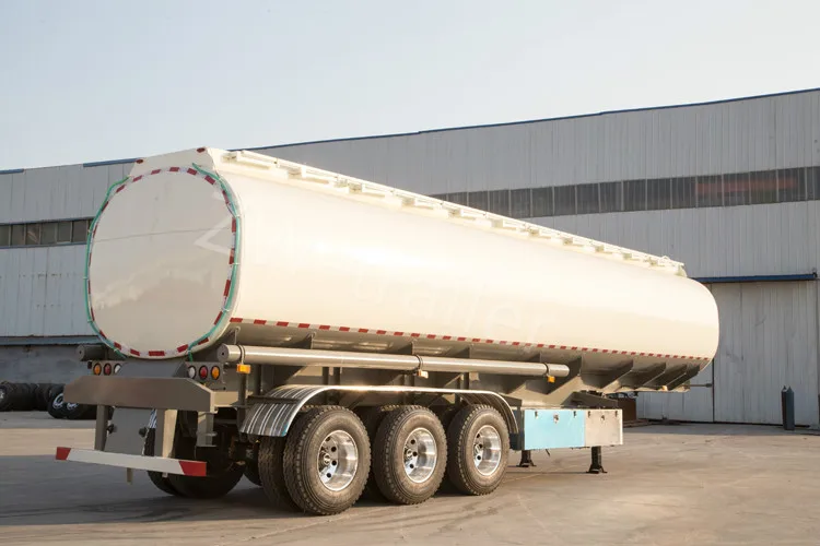 42000-45000 liters oil fuel diesel crude storage tanker truck semi trailer for sale