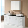 Family use Lacquer High Gloss pine kitchen and bathroom cabinets,ready to assemble bathroom cabinets