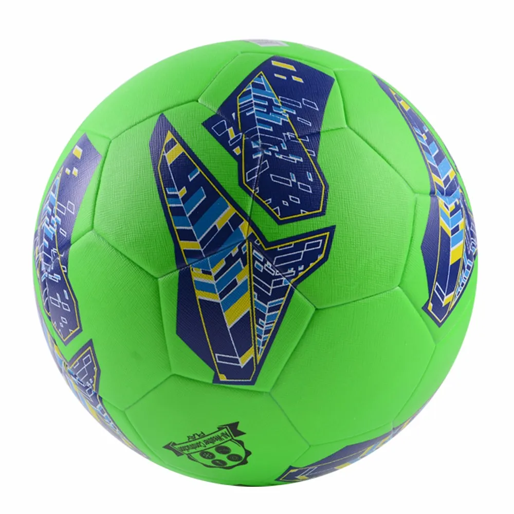 Lenwave Branded Soccer Balls Deflated Packing Thermal Bonded Custom