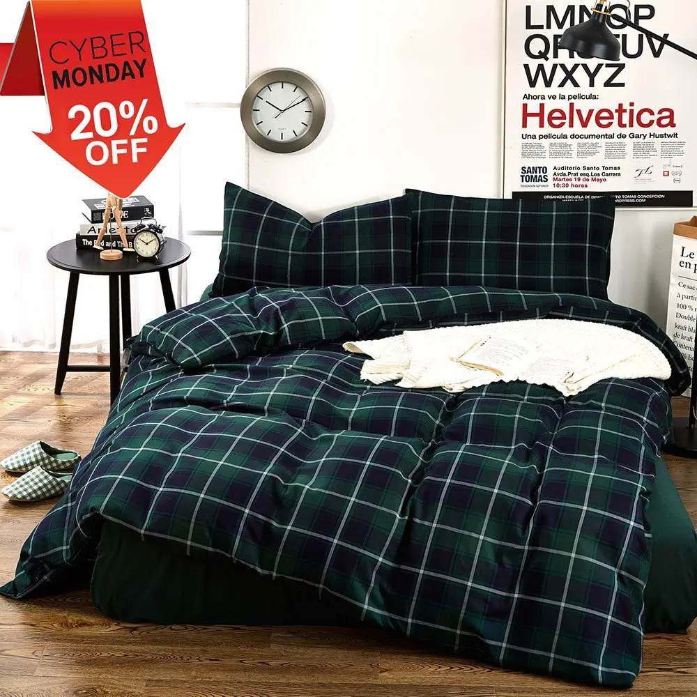 Cheap Green Plaid Duvet Cover Find Green Plaid Duvet Cover Deals