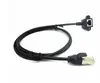 Down angle RJ45 female panel mount to rj45 male Ethernet Patch cord
