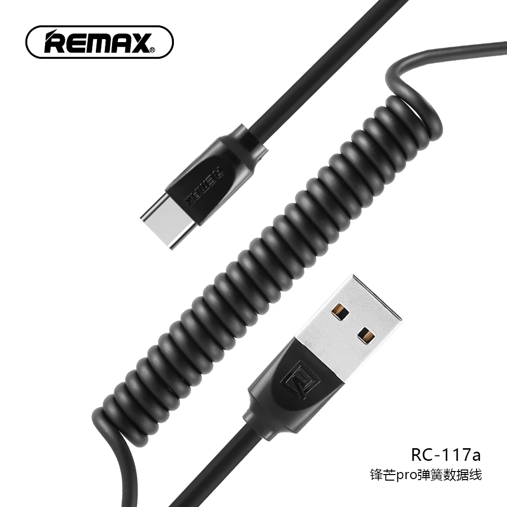 Shenzhen Remax RC-117a Radiance Pro Spring Charging Cable