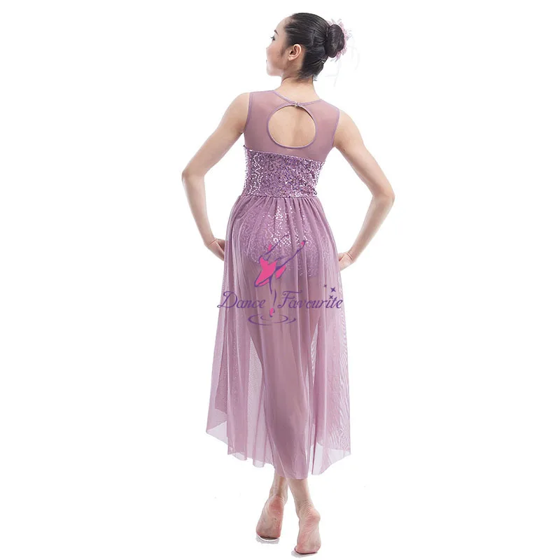 Pleine Longueur Superbe Paillettes Spandex Lyrique Robe De Costume De