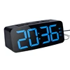Hot sale alarm desktop digital radio controlled clock
