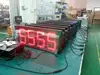 red custom 7 segment for exchange board/100% response rate digital clock battery led display function