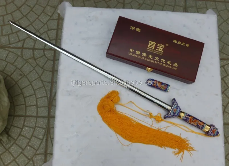 High Quality Stainless Steel Martial Arts Weapons Cloisonne Extension