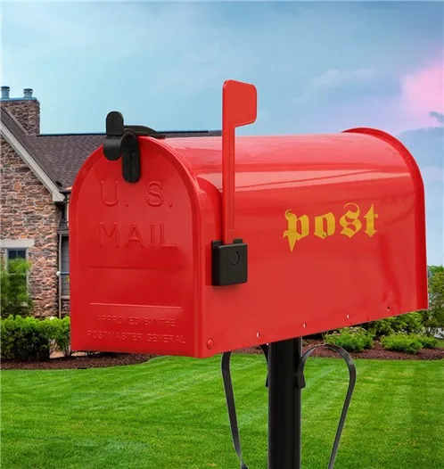 american mailbox for selling / parcel container / post standing