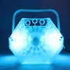 Plastic Mini bubble black machine for stage wedding party magic bubble producer foam machine use for stage effect