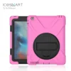 360 degree rotating hand strap kickstand shockproof protective smart case for ipad 2 3 4