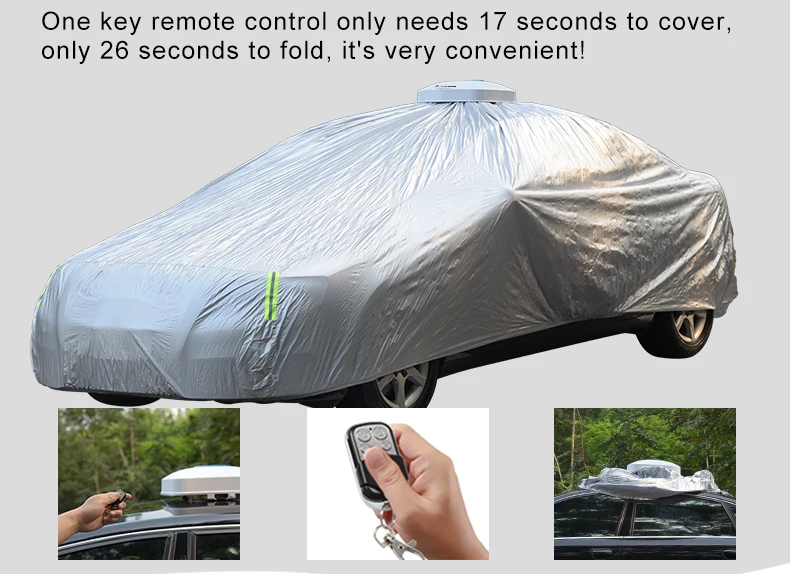 Electric Heated Car Cover Uv Protection Waterproof All Weather With