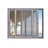 AS2047 double glazed windows aluminium frame sliding glass window with mosquito net