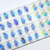 Promotional Swarovski Elements 14mm Clear AB(001AB) Rivoli Sew On