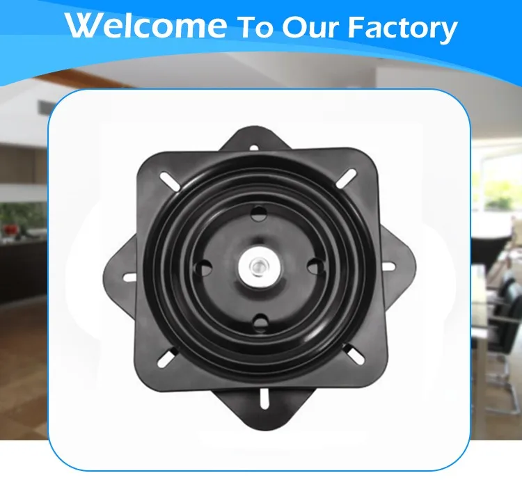 6"/8"/10" Heavy Duty Revolving Plate Rotating Barstool Swivel Plate