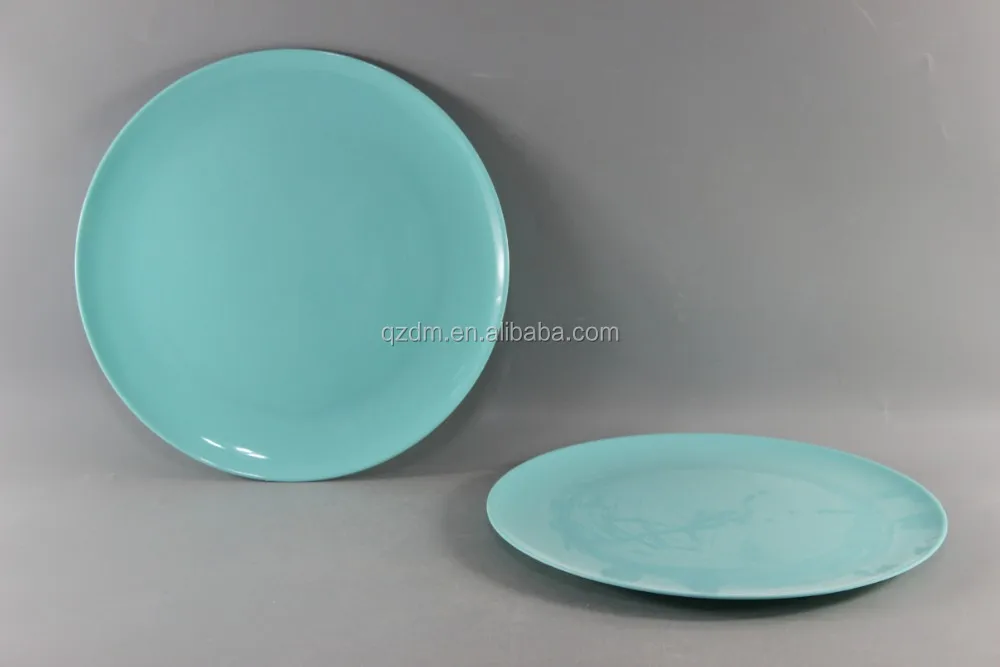 Blue Melamine Plate And Dish A1Or A5