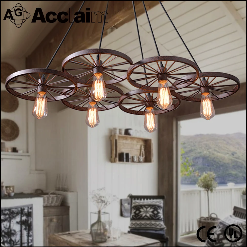 Industrial steampunk retro illuminazione castello lampada a ...