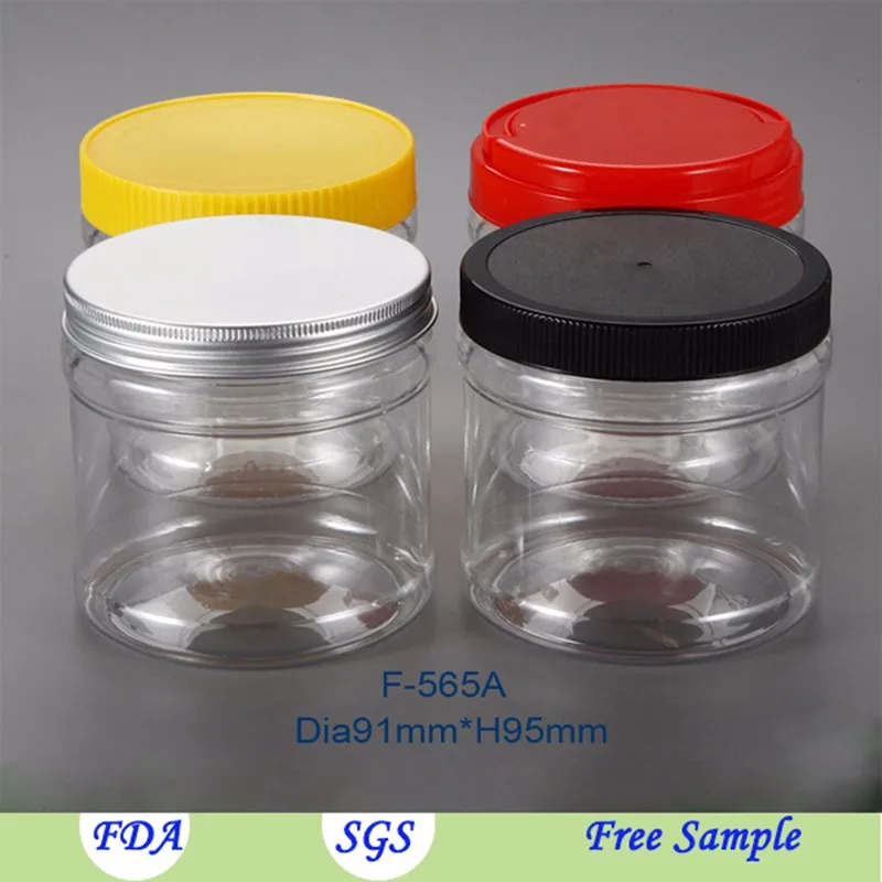 food grade plastic bottle with lid
