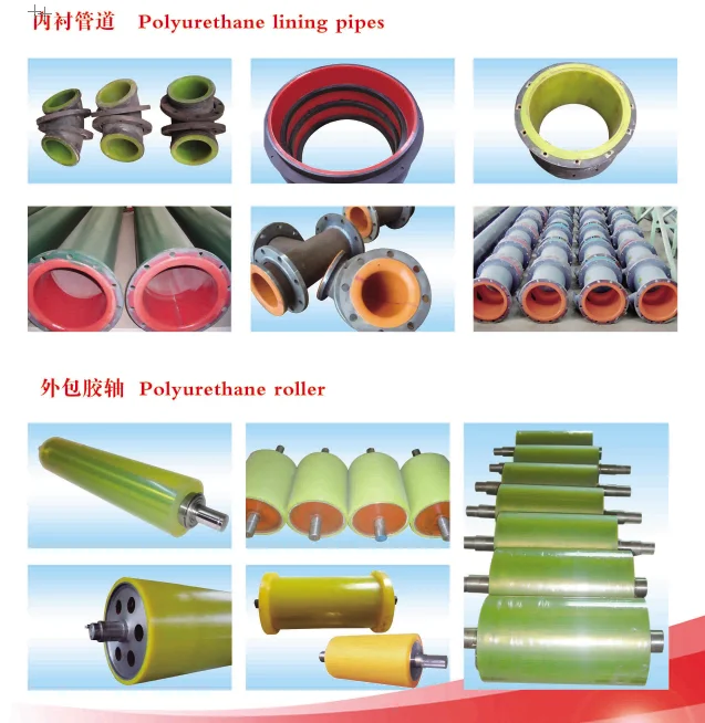 Polyurethane lined pipe