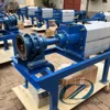 solids-liquid separating machine based on screw conveyor technology for natural cow dung