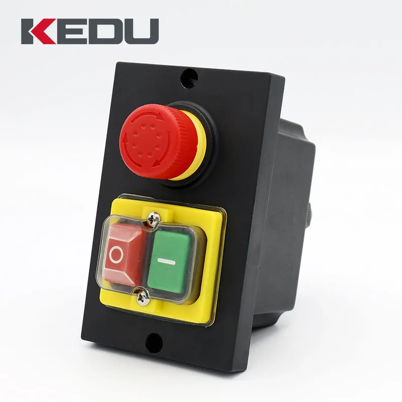 400 V Main Commutateur Moteur Commutateur Kedu kjd18 Built-In commutateur up to 3 kW 3 s