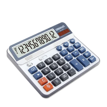 12 Digit Calculator Big Button Pc Key Business Calculator Convenient ...