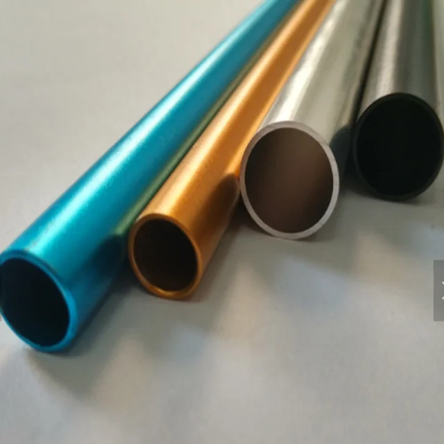 6061 6063 7075 Color Anodizing Aluminium Alloy Extruded Profile Square